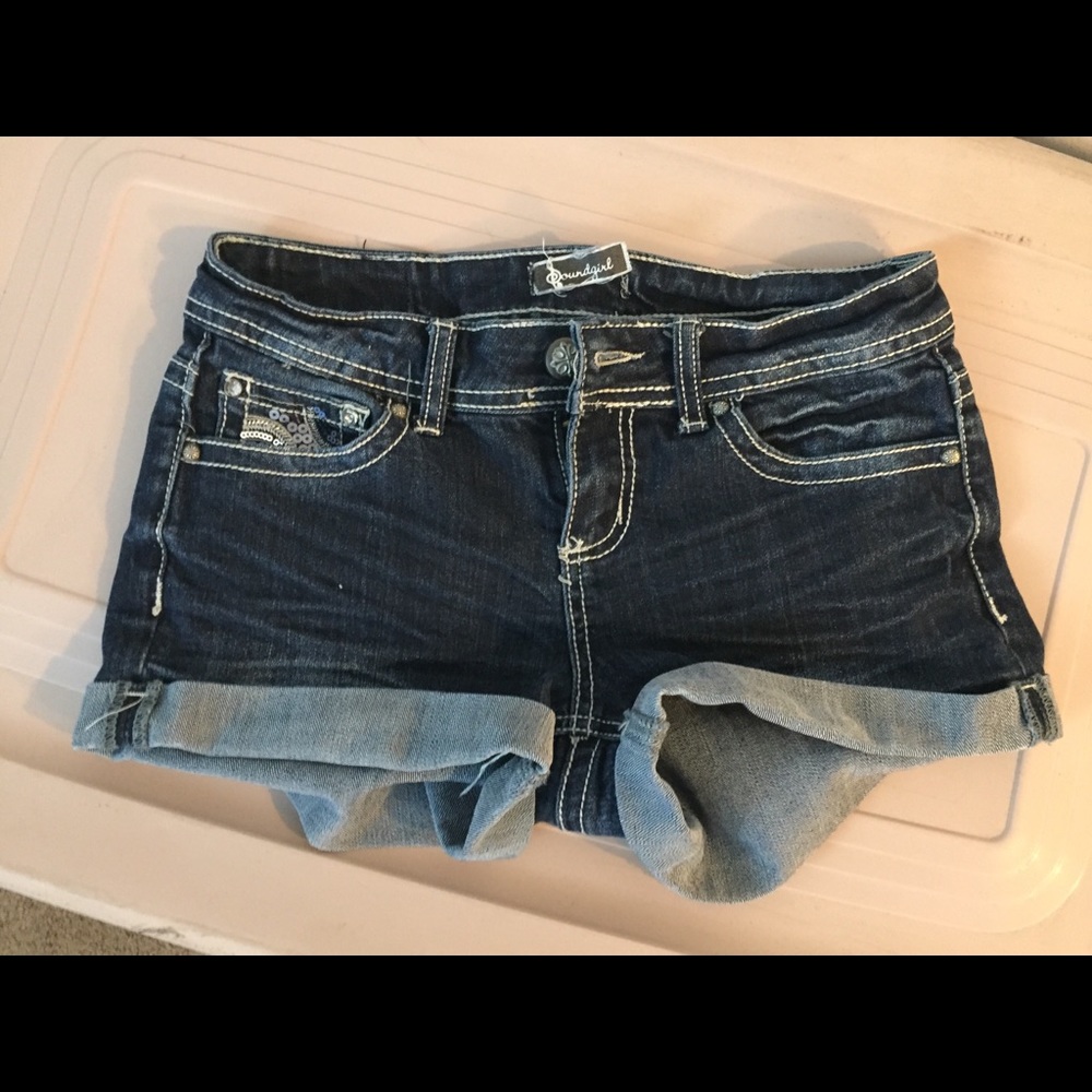 Soundgirl jean shorts